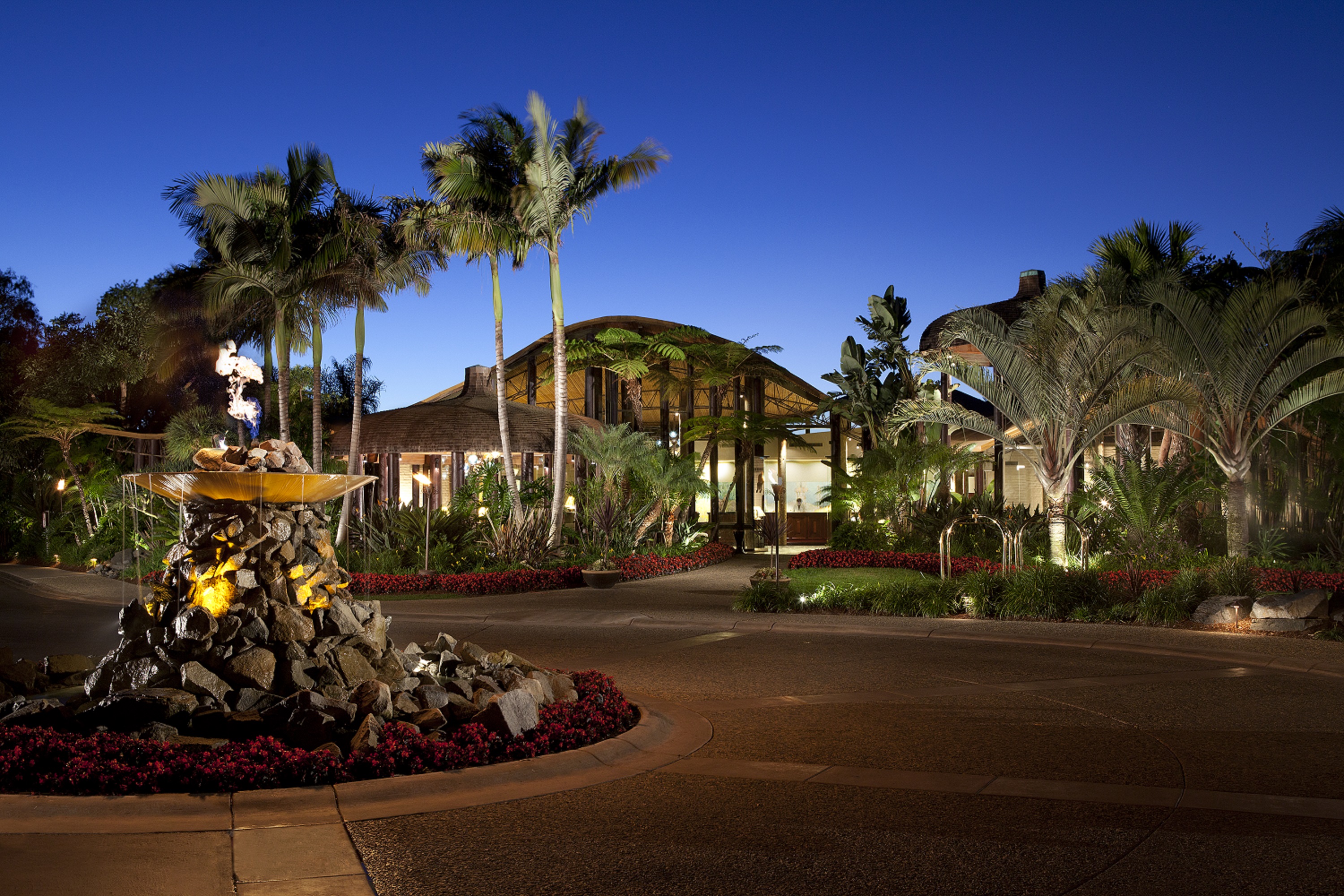 Lobby at Dusk_HR - Photos